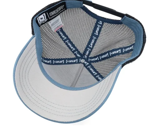 Peanuts Snoopy Blue/Black Trucker - Capslab