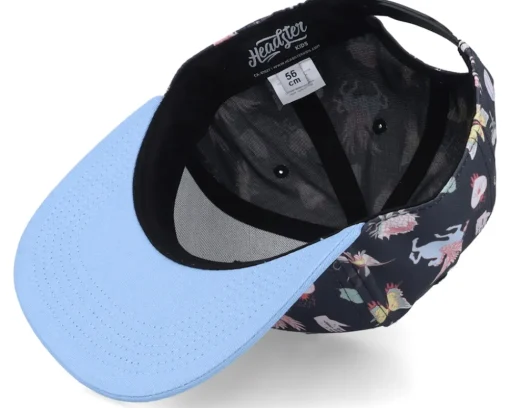 Pegasus Deep Charcoal Snapback - Headster