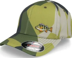 Perch Fish Left Panel M90 Camo Flexfit - Skillfish