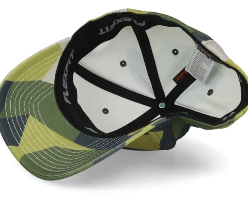 Perch Fish Left Panel M90 Camo Flexfit - Skillfish