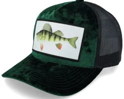 Perch Fishing Velvet White/Black Trucker - Skillfish