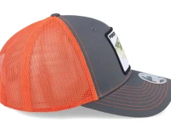 Perch Pro Fishing 112 Split Charcoal/Orange Trucker - Skillfish
