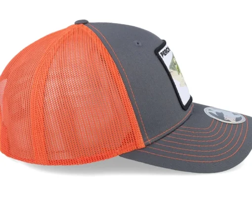 Perch Pro Fishing 112 Split Charcoal/Orange Trucker - Skillfish