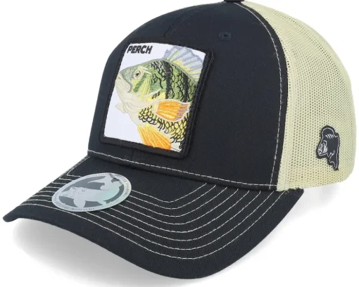 Perch Pro Fishing 112 Split Charcoal/Orange Trucker - Skillfish