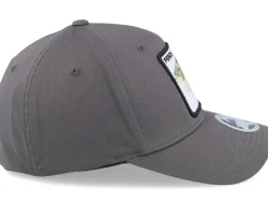 Perch Pro Fishing Wooly Combed Dark Grey Flexfit - Skillfish