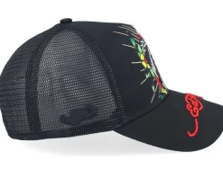 Perching Harpy Black/Black Trucker - Ed Hardy