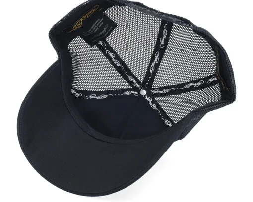 Perching Harpy Black/Black Trucker - Ed Hardy