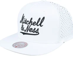 Perfect Branded White Snapback - Mitchell & Ness