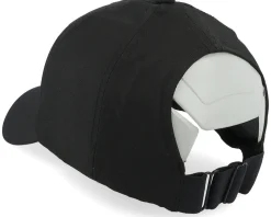 Performance Ponytail Cap Black Dad Cap - Beechfield