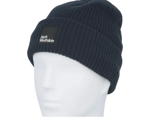 Pergamon Beanie Night Blue Cuff - Jack Wolfskin