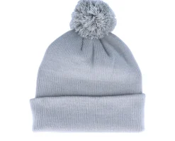Period P Pom Pom Light Grey Beanie - Period
