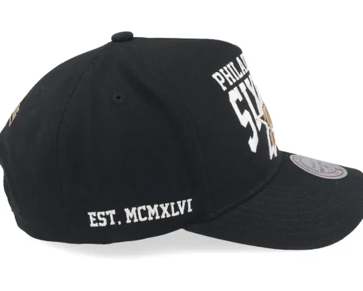 Philadelphia 76ers Big Time Pro Black A-frame Adjustable - Mitchell & Ness