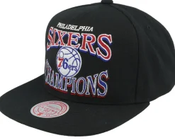 Philadelphia 76ers Champions Era Hwc Black Snapback - Mitchell & Ness