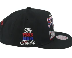 Philadelphia 76ers Champions Era Hwc Black Snapback - Mitchell & Ness