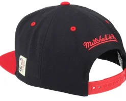 Philadelphia 76ers Hwc Team Arch Black/Red Snapback - Mitchell & Ness