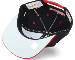 Philadelphia 76ers Hwc Team Arch Black/Red Snapback - Mitchell & Ness