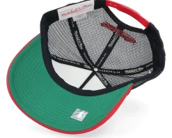 Philadelphia 76ers Party Time White Trucker - Mitchell & Ness