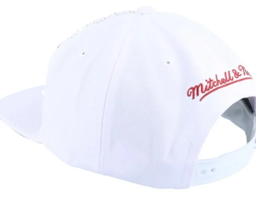 Philadelphia 76ers 90's Playa Allen Iverson White Snapback - Mitchell & Ness