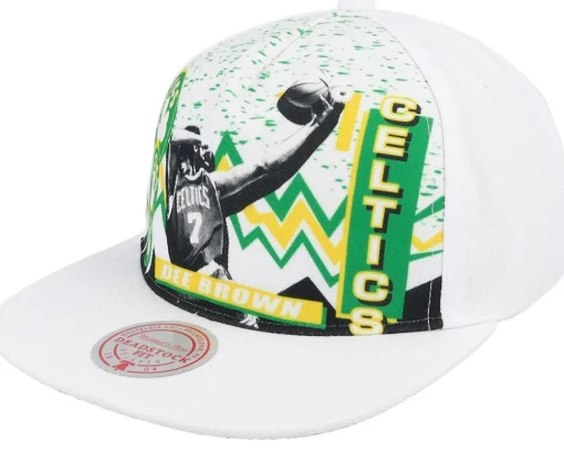 Philadelphia 76ers 90's Playa Allen Iverson White Snapback - Mitchell & Ness