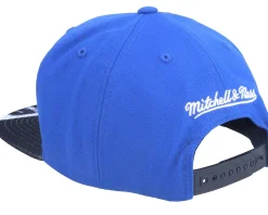 Philadelphia 76ers Slash Century Royal/Black Snapback - Mitchell & Ness