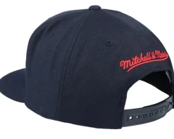 Philadelphia 76ers ZZ Black Snapback - Mitchell & Ness
