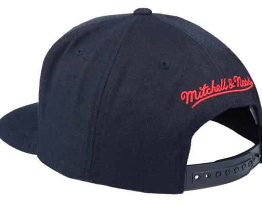 Philadelphia 76ers ZZ Black Snapback - Mitchell & Ness