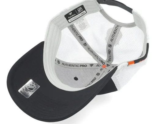 Philadelphia Flyers Authentic Pro Rink Black/White Trucker - Fanatics