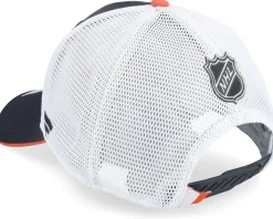 Philadelphia Flyers Authentic Pro Draft Podium Athletic Navy/White Trucker - Fanatics