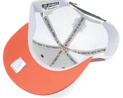 Philadelphia Flyers Authentic Pro Draft Podium Athletic Navy/White Trucker - Fanatics