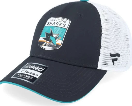 Philadelphia Flyers Authentic Pro Draft Podium Athletic Navy/White Trucker - Fanatics