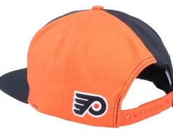 Philadelphia Flyers Big Logo NHL Vintage Black/Orange Snapback - Twins Enterprise