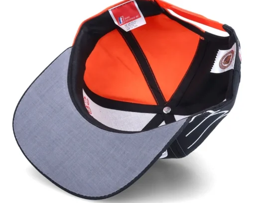 Philadelphia Flyers Big Logo NHL Vintage Black/Orange Snapback - Twins Enterprise