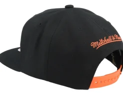 Philadelphia Flyers Retro Lock Up Black Snapback - Mitchell & Ness
