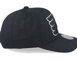 Philadelphia Flyers Team Ground 2.0 Pro Black Adjustable - Mitchell & Ness