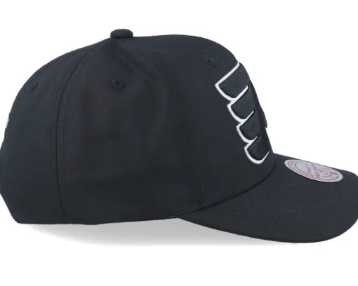 Philadelphia Flyers Team Ground 2.0 Pro Black Adjustable - Mitchell & Ness