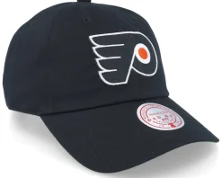 Philadelphia Flyers Team Ground 2.0 Black Dad Cap - Mitchell & Ness