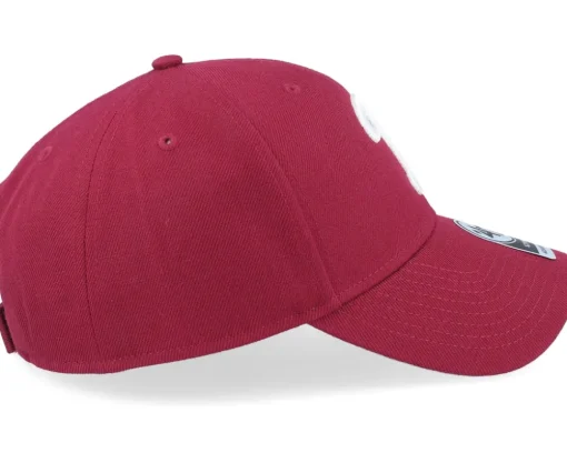 Philadelphia Phillies Mvp Cardinal Red/White Adjustable - 47 Brand