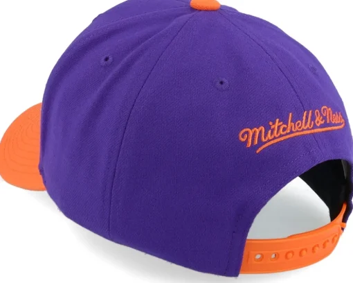 Phoenix Suns Boom Text Pro Purple/Orange Adjustable - Mitchell & Ness