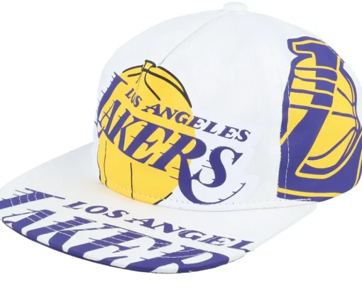 Phoenix Suns In Your Face Deadstock White Snapback - Mitchell & Ness