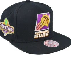 Phoenix Suns Neon Tropical Hwc Black Snapback - Mitchell & Ness