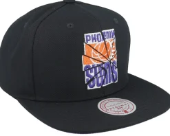 Phoenix Suns Shattered Black Snapback - Mitchell & Ness