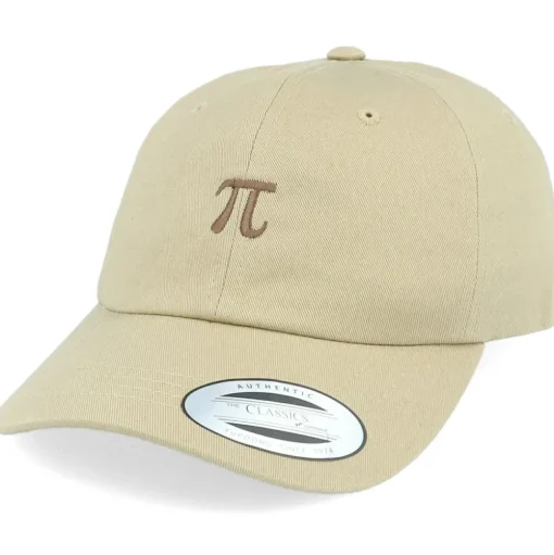 Pi Archimedes Constant Khaki Dad Cap - Iconic