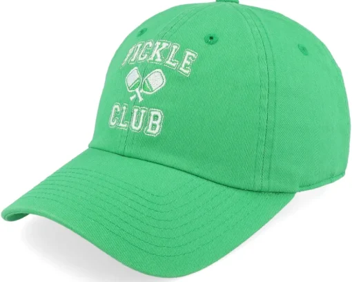 Pickle Ball Ballpark Pear Green Dad Cap - American Needle