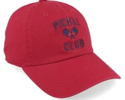 Pickle Ball Ballpark Red Dad Cap - American Needle