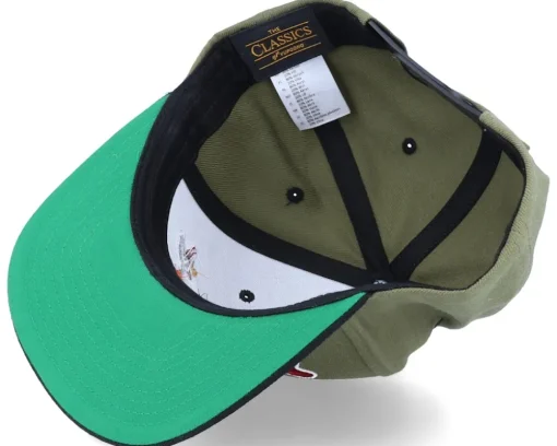 Pike Black Applique Olive/Black Snapback - Skillfish