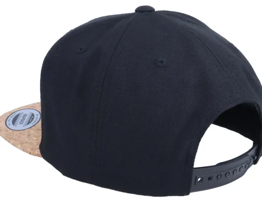 Pike Fish Patch Black/Cork Snapback - Skillfish