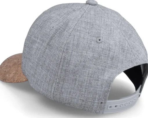 Pike Fish Patch Heather Grey/Cork Adjustable - Skillfish