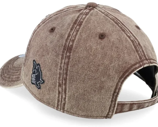 Pike Pro Fishing 382 Snow Washed Brown Dad Cap - Skillfish