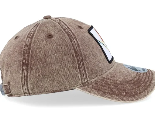 Pike Pro Fishing 382 Snow Washed Brown Dad Cap - Skillfish