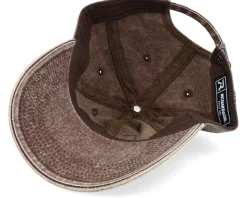 Pike Pro Fishing 382 Snow Washed Brown Dad Cap - Skillfish